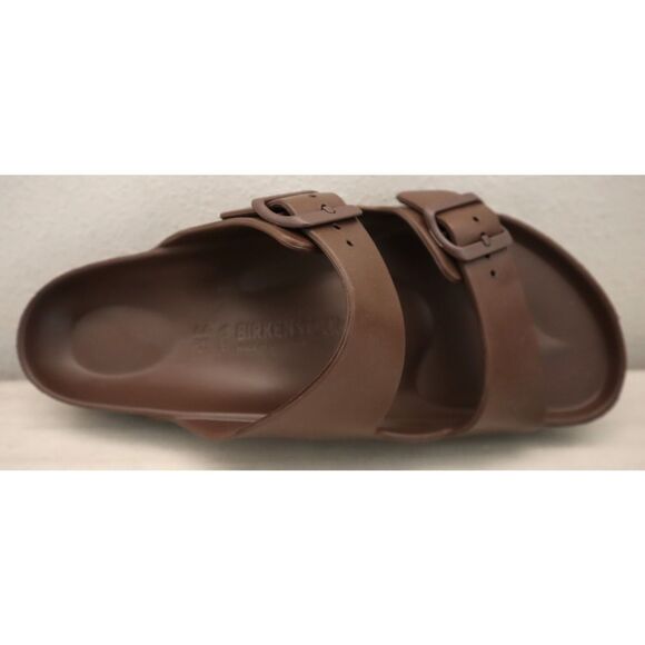 Birkenstock 1027328 Men's Sz 44 US 11 Roast Brown Arizona Essentials EVA Sandals - Picture 6 of 14